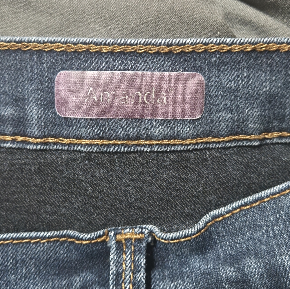 Gloria Vanderbilt Amanda Jeans Size 16 - Picture 4 of 4